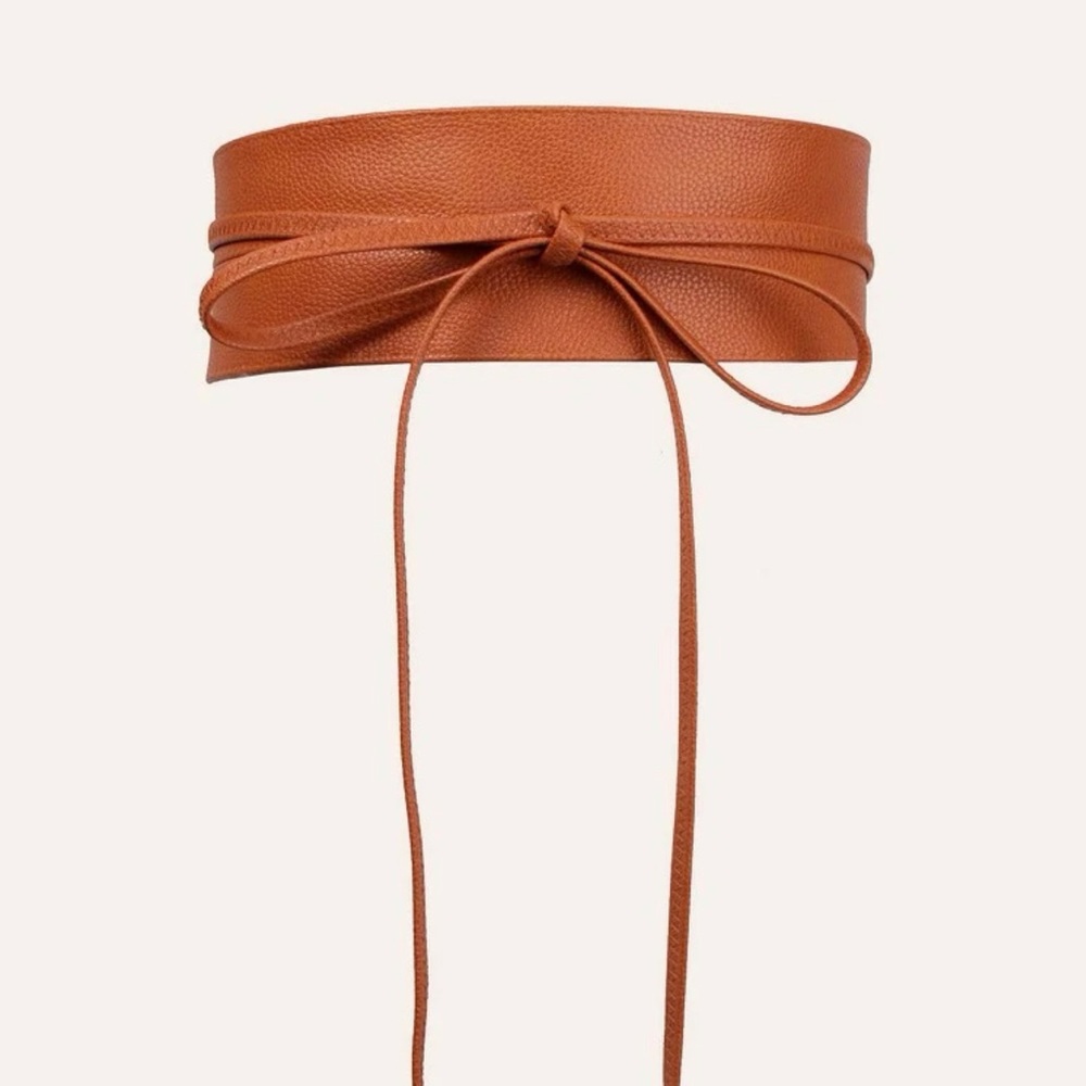 Bow Tie Wide Belt - Picture 1 of 4